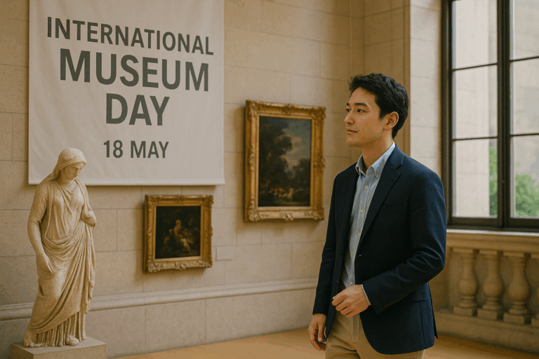 【5月18日】「国際博物館の日」をテーマにしたスピーチ